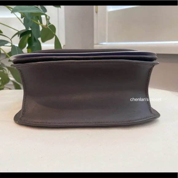 ✨🎀NeW! Tory Burch Britten Woven Small Saddle Bag - Picture 7 of 14